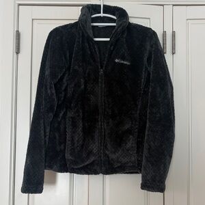 Columbia Charcoal Grey Plush Teddy Jacket with Full Zip